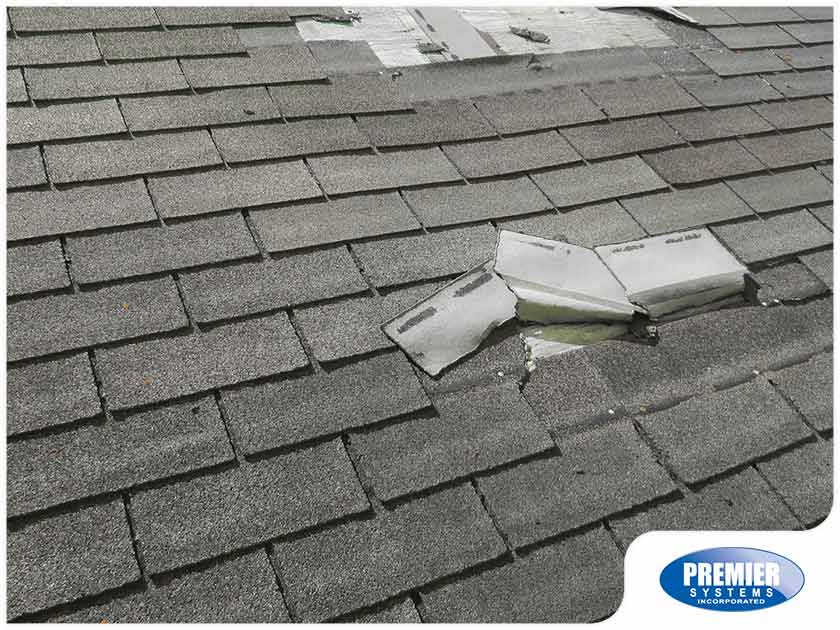 Storm Damaged Roof